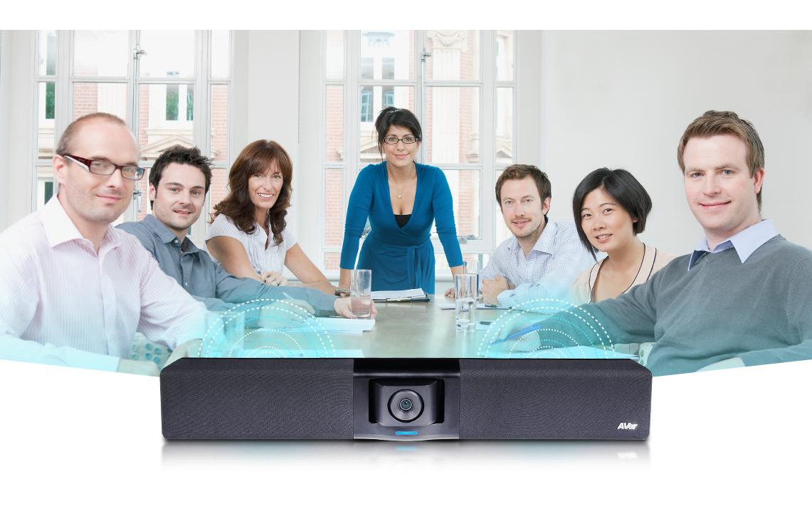 VB342 Pro USB Video Collaboration Bar 4K/UHD 30 fps<br>4K PTZ Video Bar für kleine bis mittlere Räume