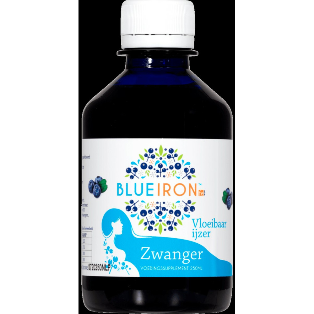 Blue Iron Vloeibaar IJzer Zwanger250 ml