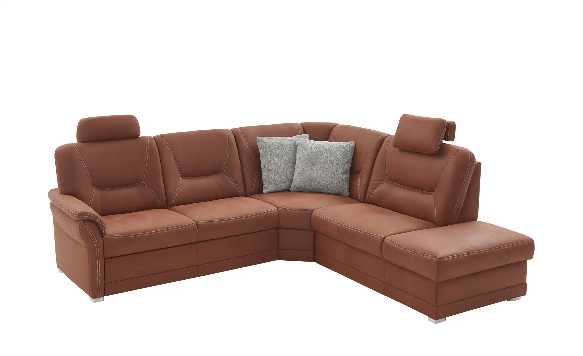 meinSofa Ecksofa aus Mikrofaser Edda