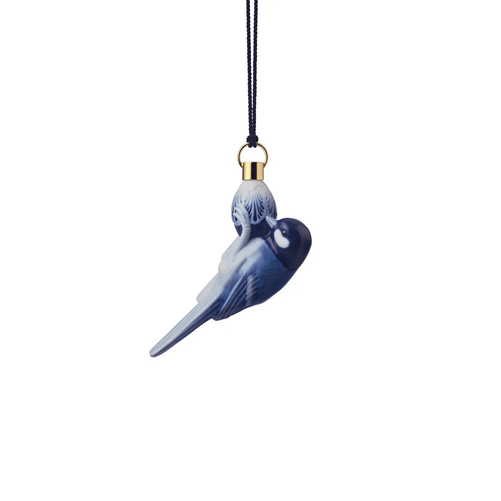 Royal Copenhagen  Samlerartikler 2021 Ornament Mejse