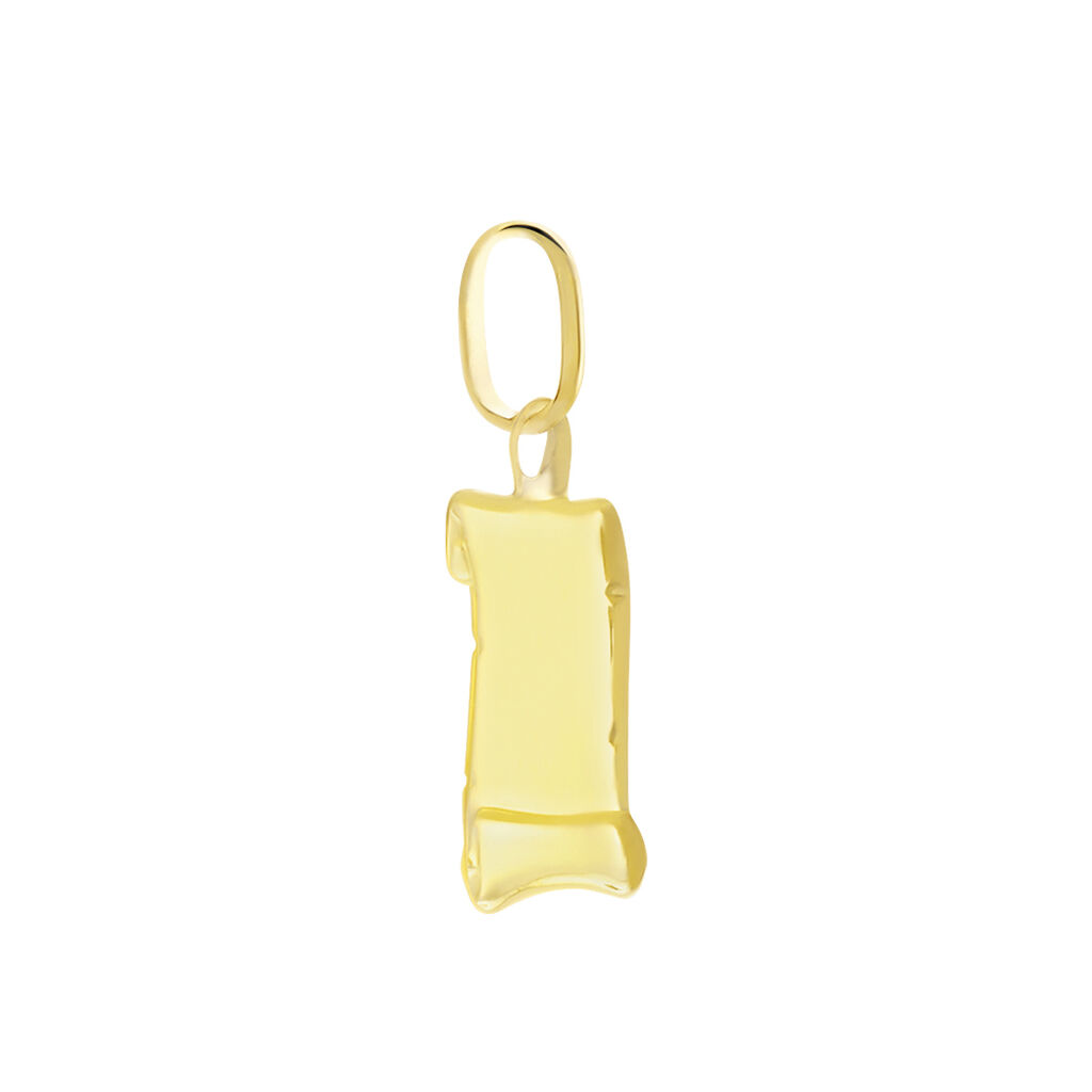 Pendentif Lamie Zodiaque Parchemin Or Jaune