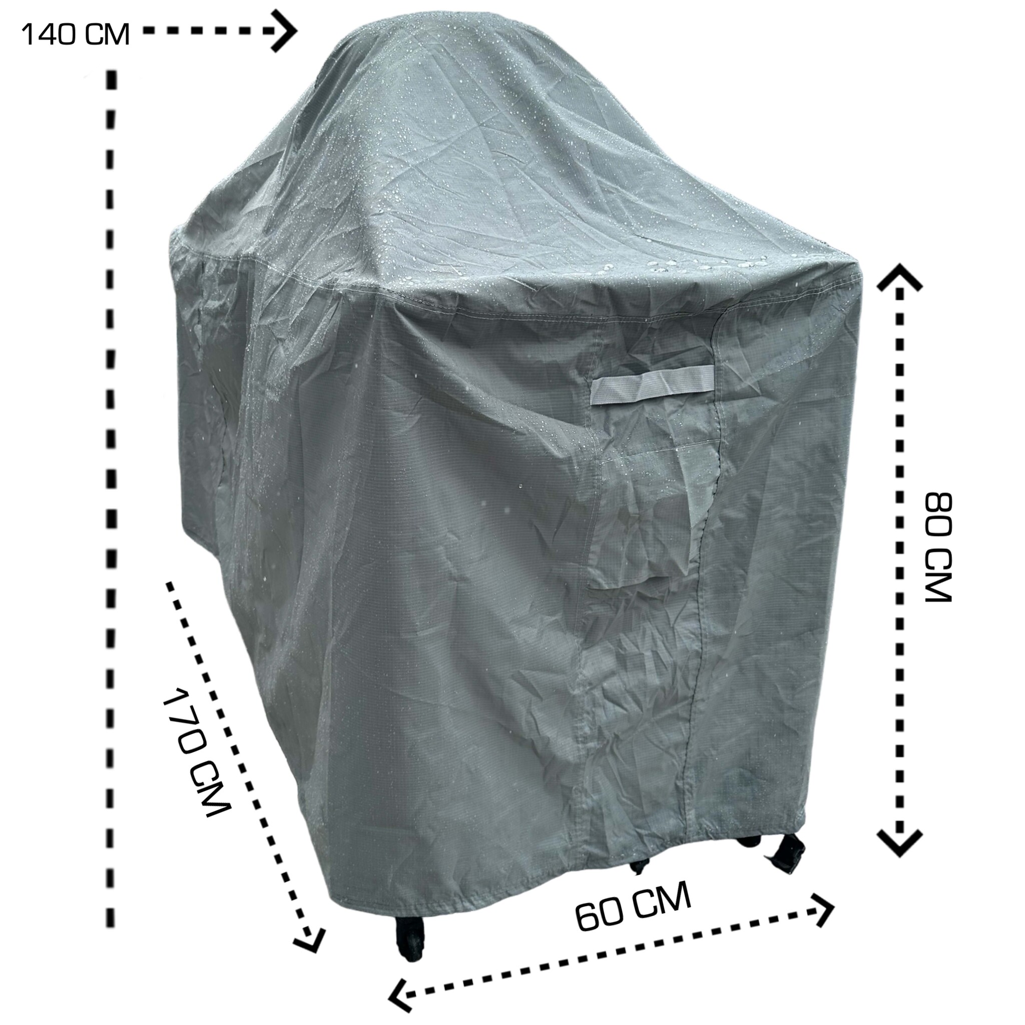CUHOC Diamond 170 x 60 x 80 x 140 cm bbq tafelhoes