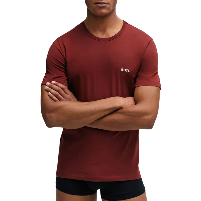 Boss Classic Crew Neck T-shirt Heren (3-pack)