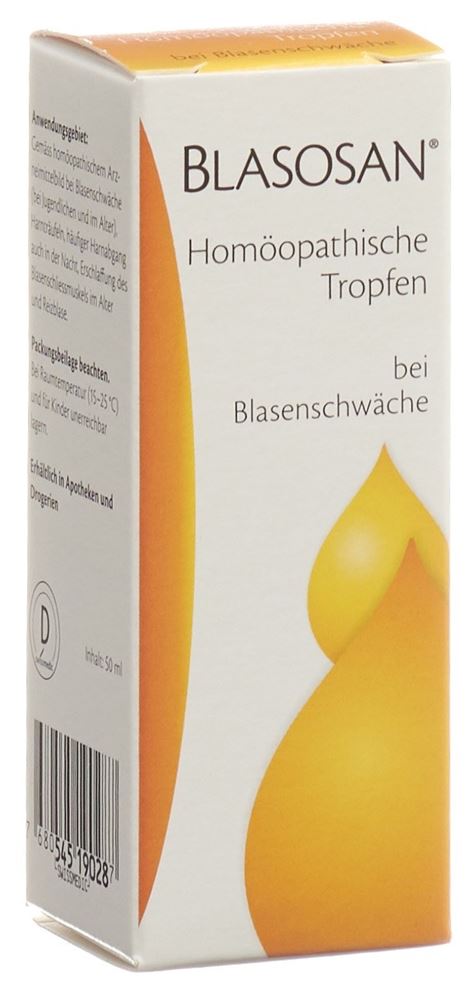 BLASOSAN Tropfen Fl 50 ml<br>50 ml, Flasche, Tropfen zum Einnehmen, Flüssigkeit