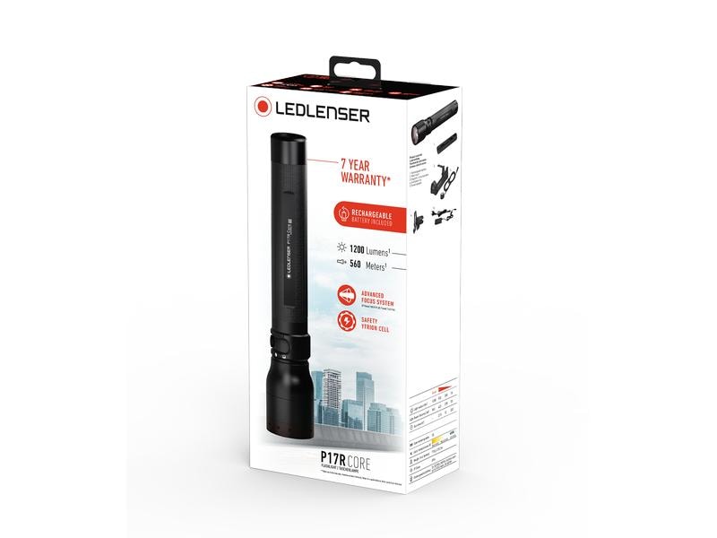 LED LENSER Taschenlampe P17R Core LED-Taschenlampe