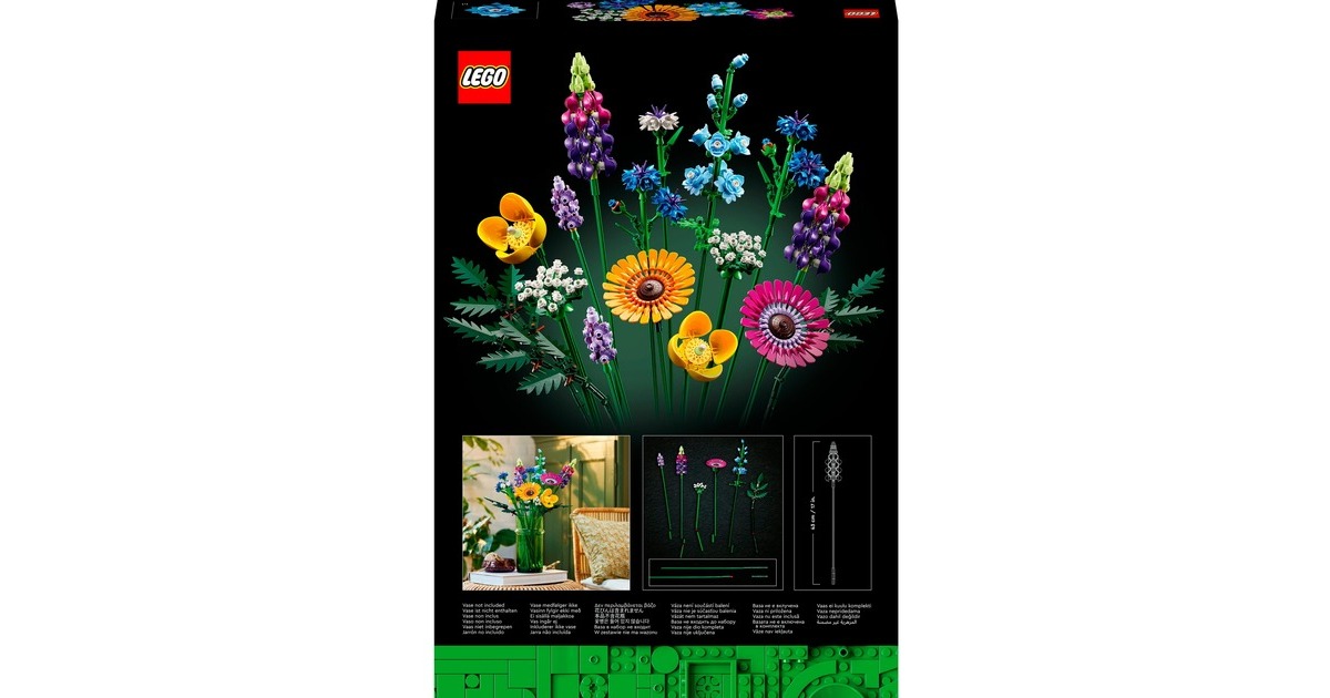 LEGOBotanical Collection - Boeket met wilde bloemen Constructiespeelgoed  (10313)