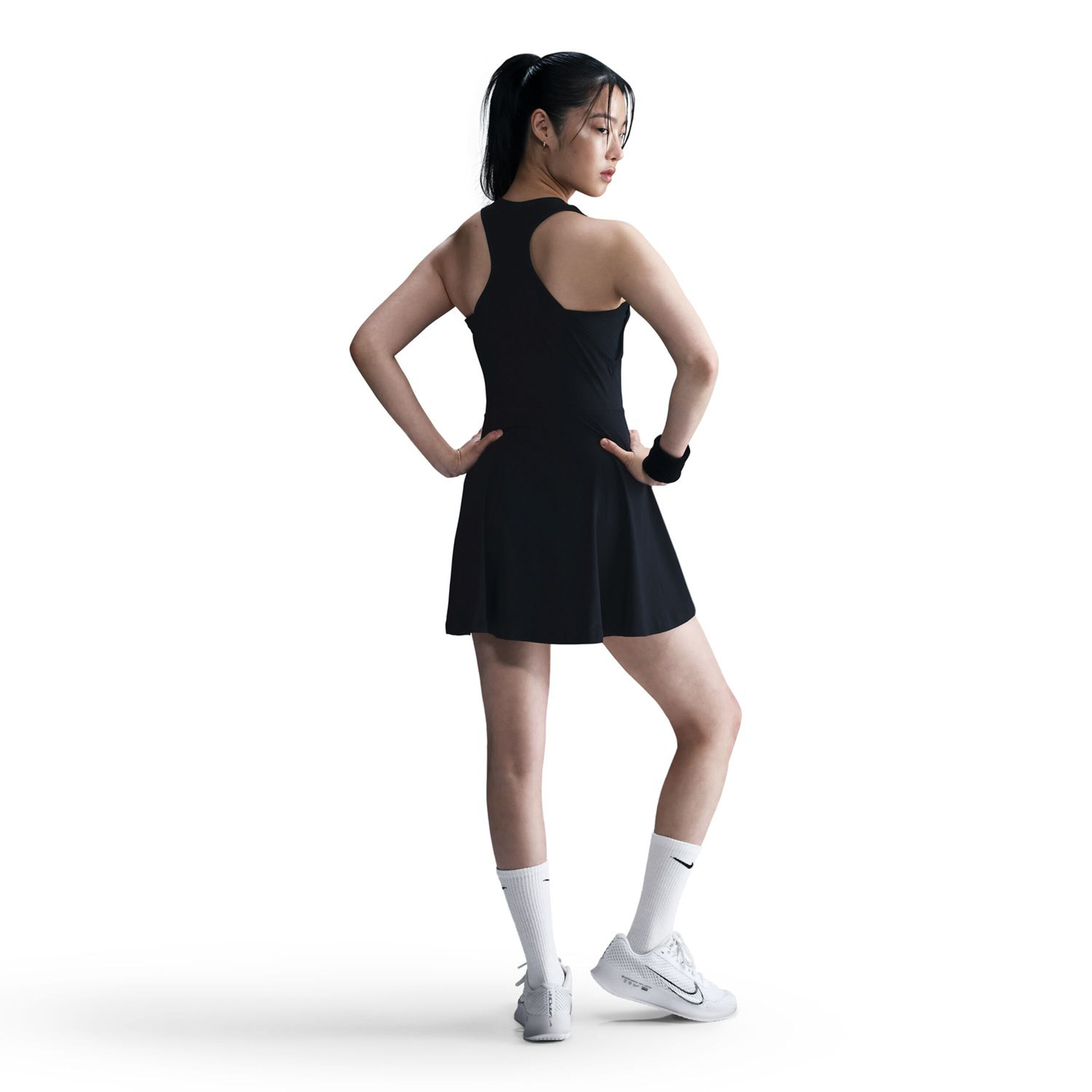 Nike Dri-Fit Victory Robe Femmes - Noir , Blanc