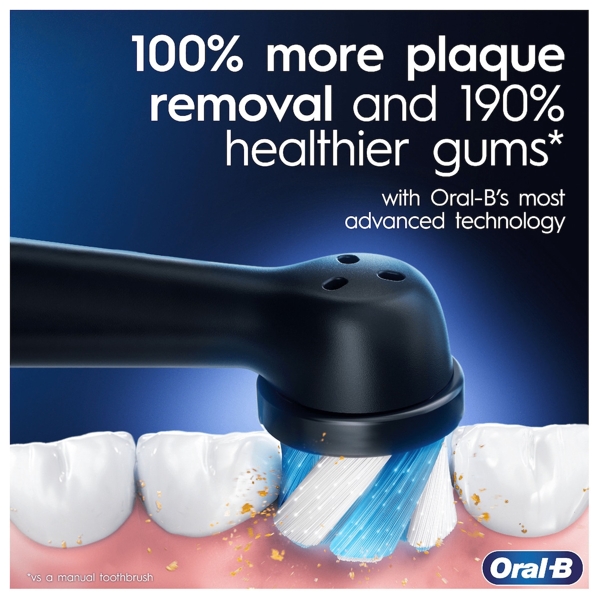 Oral-B iO 8s elektrisk tannbørste 387125 (black onyx)