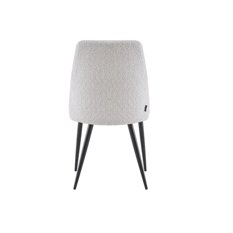 Eetkamerstoel Oscar Beige Boucle Set van 6