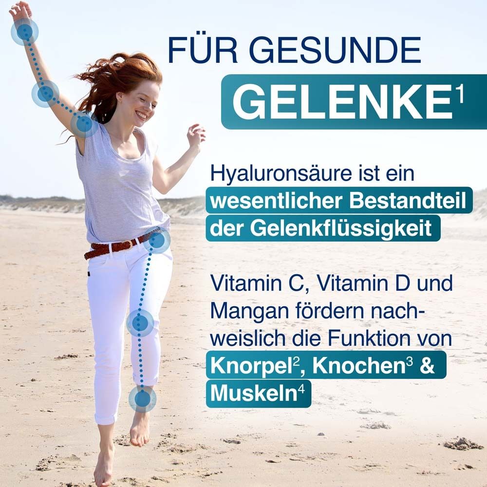 GELENCIUM® Hyaluron Intense hochdosiert 500 mg mit Vitamin C