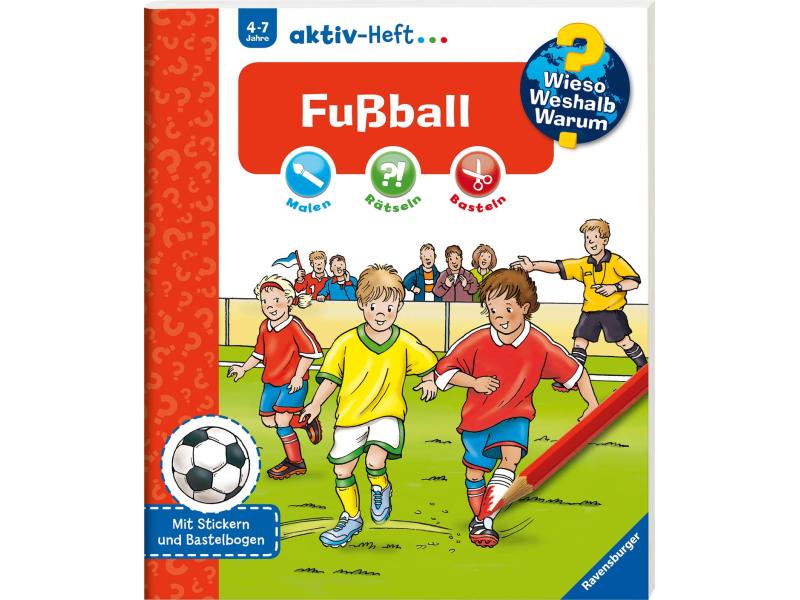 Ravensburger Kinder-Sachbuch WWW Aktiv-Heft Fussball Kinder-Sachbuch
