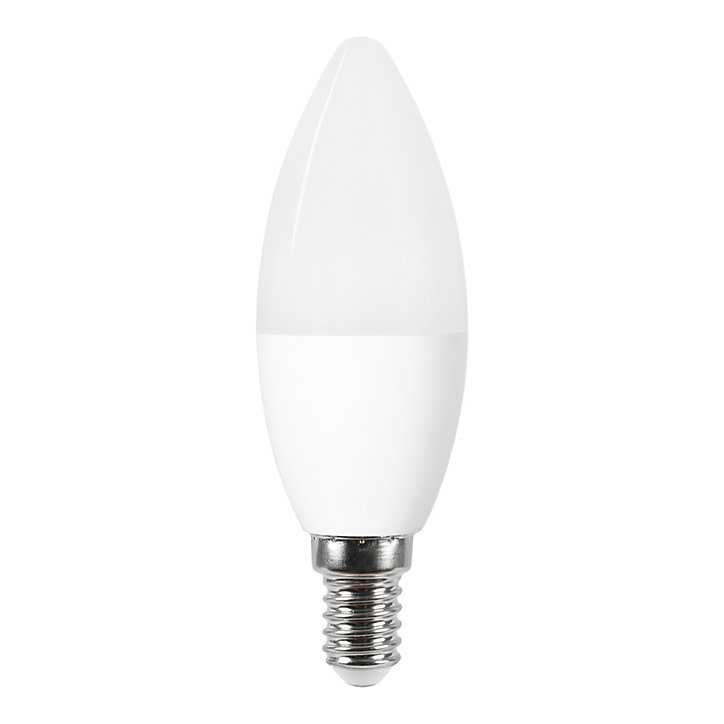 3 ampoules LED connectées Myko E14 flamme 470lm=40W variation de blancs et couleurs Jacobsen blanc