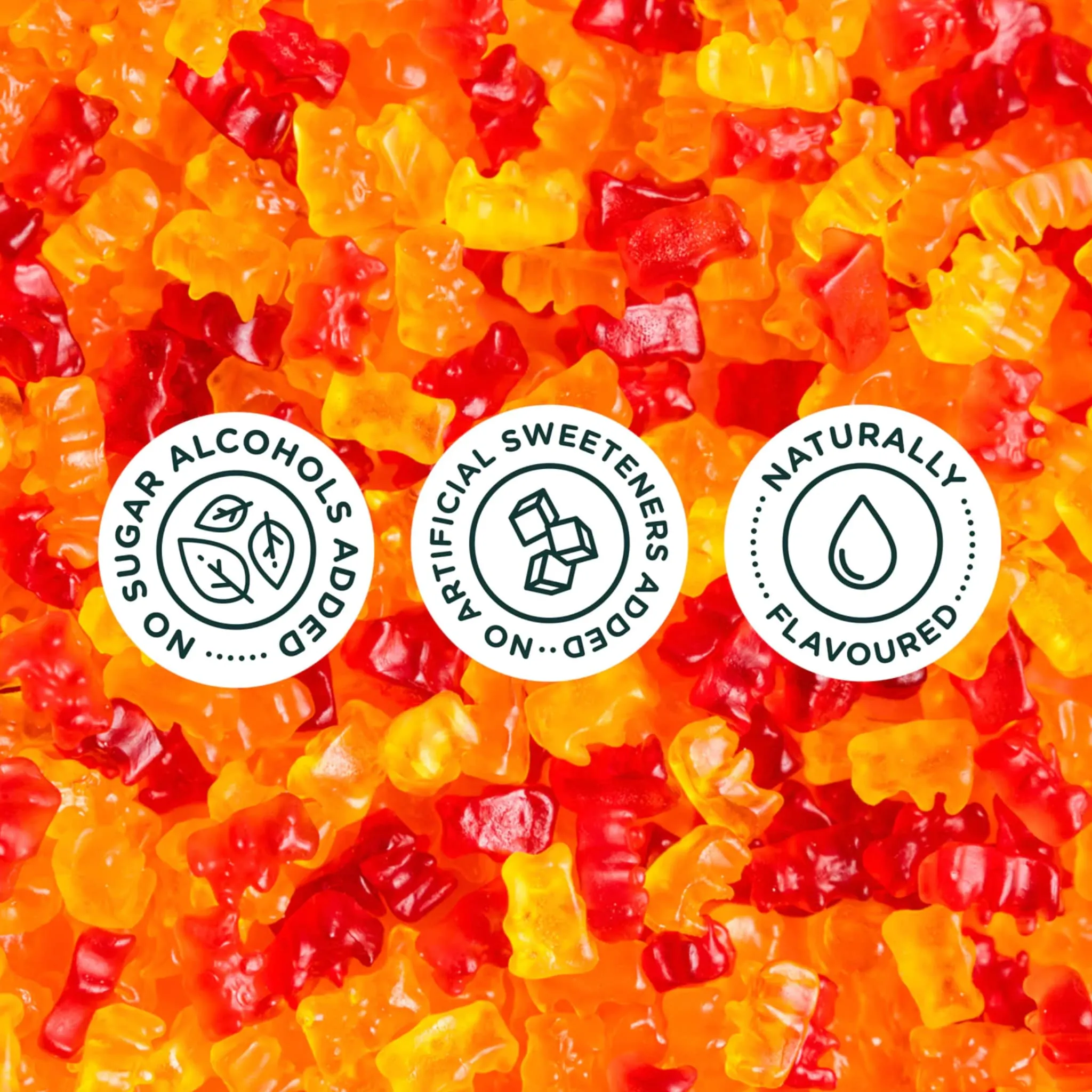 SmartSweets Bonbons Ourson Gommeux Fruité