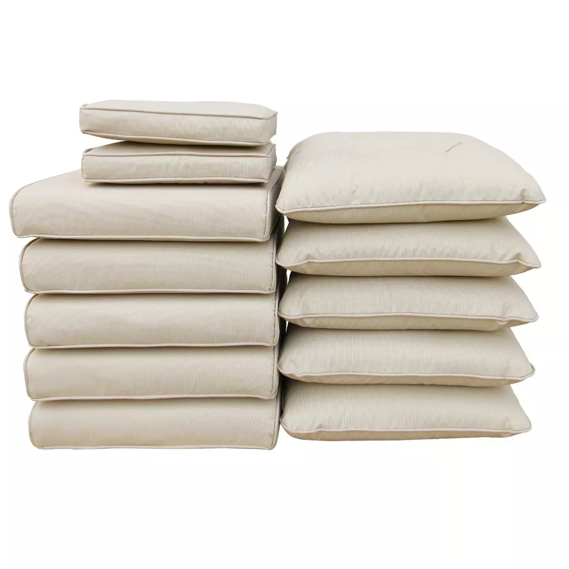 Coussins de remplacement pour salon de jardin Tivoli - Beige