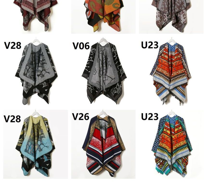 Dreamaway - Gebreide sjaal met print