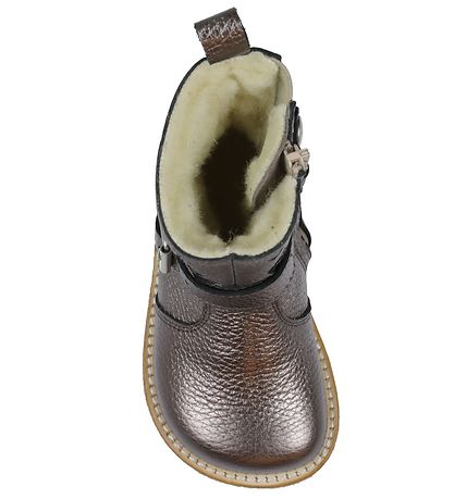 Angulus VinterStøvler - Tex - Mauve Shine/Champagne m. Lynl?s