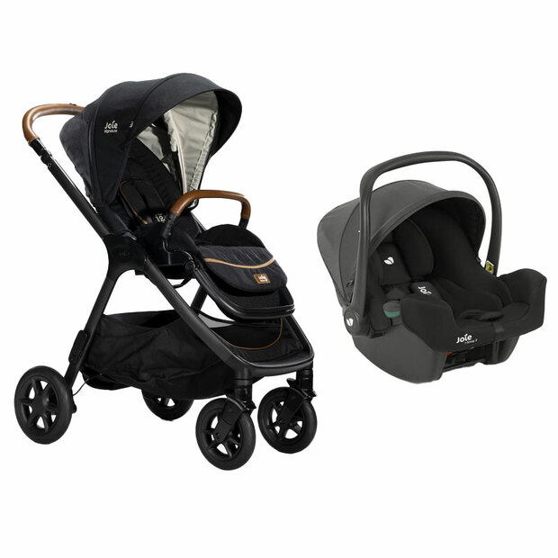 Poussette DUO Finiti Eclipse + I-SNUG 2 SHALE - JOIE