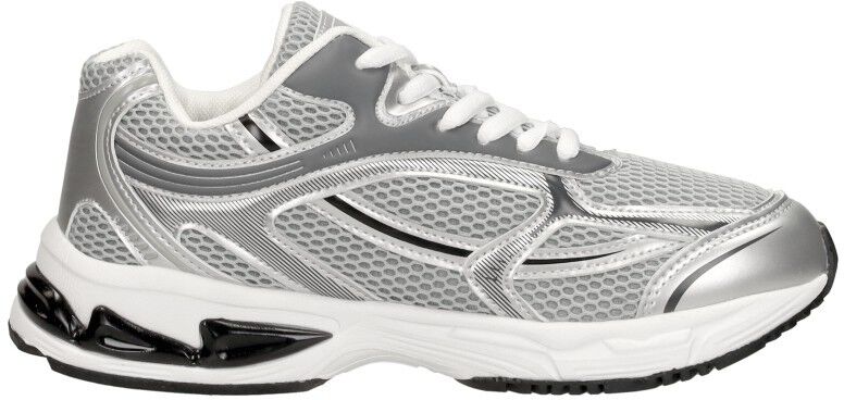 Sub55 Sneakers Laag zilver