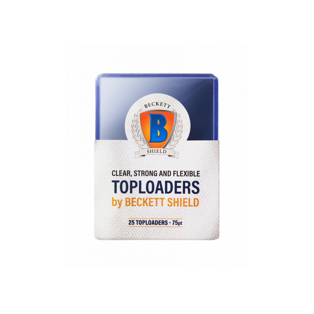 Beckett Shield - Pack de 25 toploader 75pt