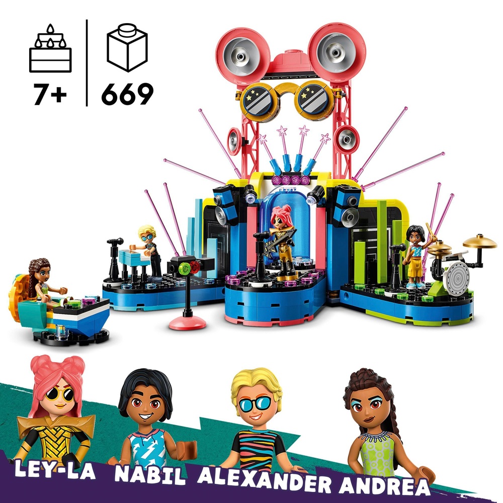 LEGO Friends 42616 Heartlake City Musik-Talentshow-Spielset