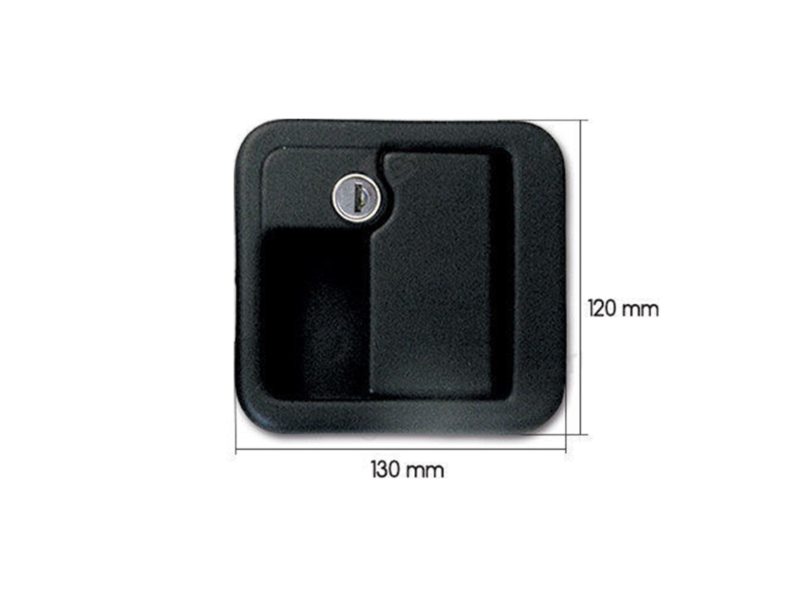 Obelink pro tec deurslot - black
