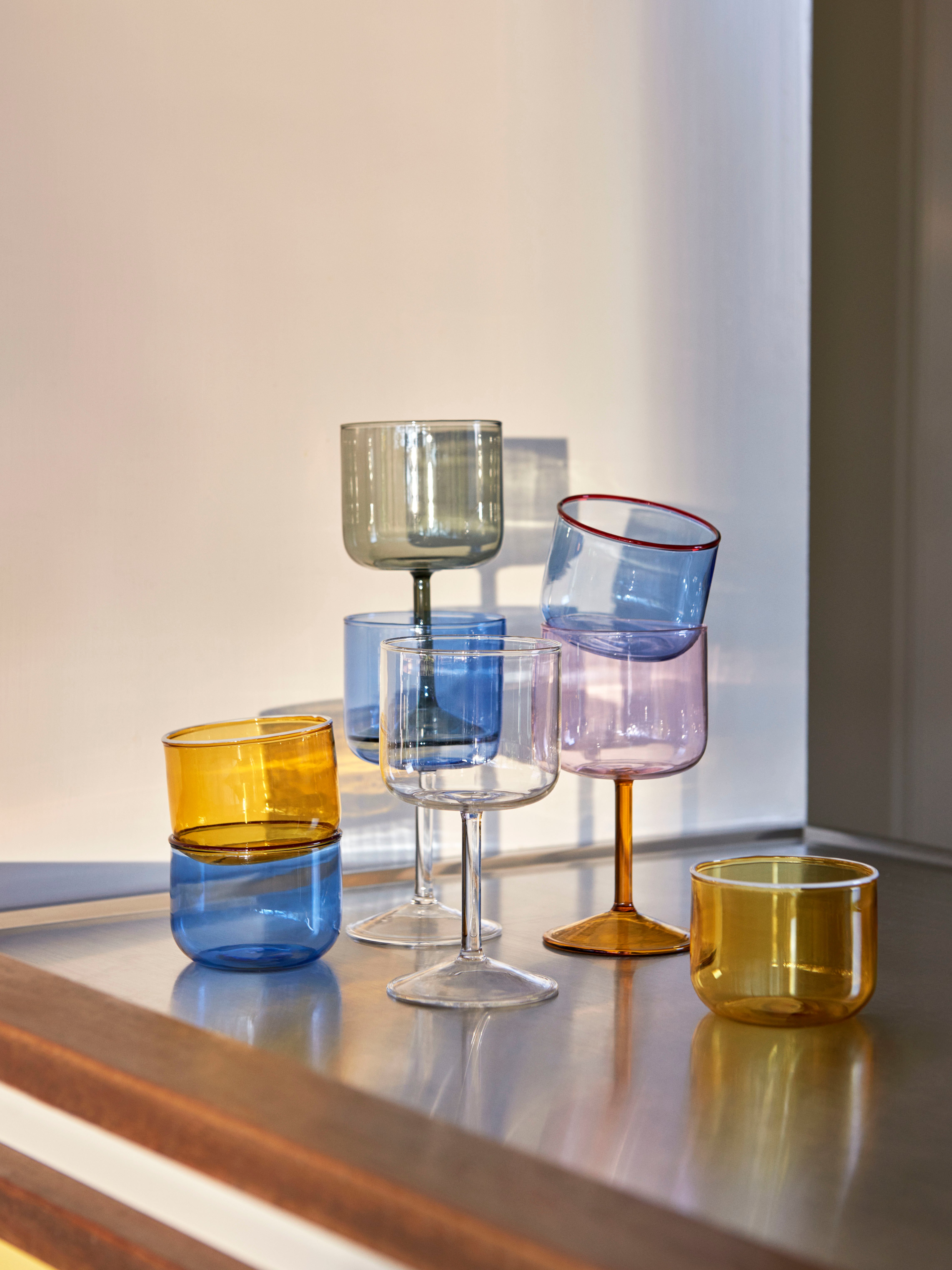 TINT - Verre à vin verre | Rose