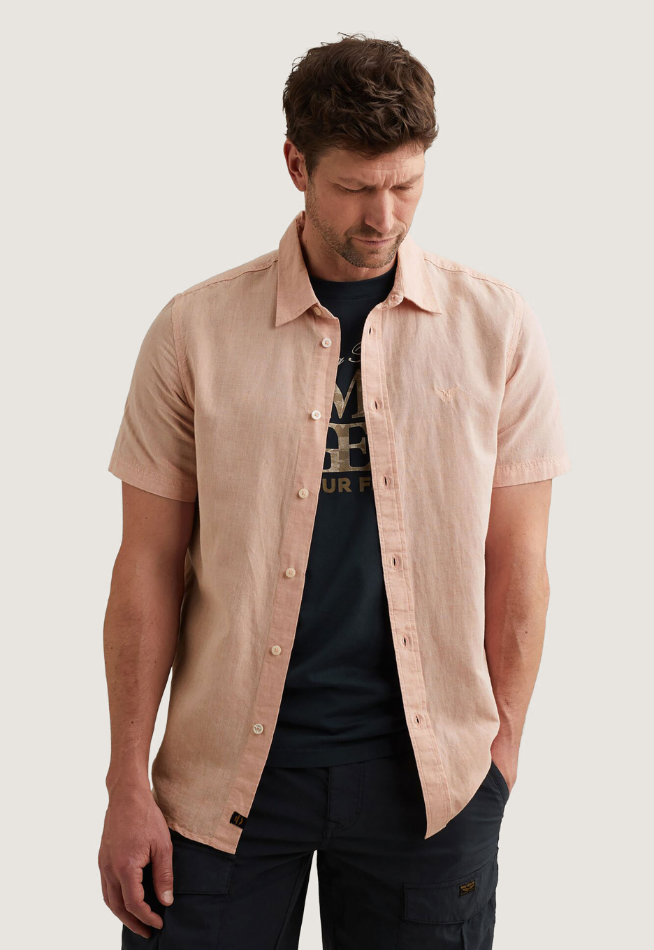 PME Legend 2-tone Cotton Overhemd