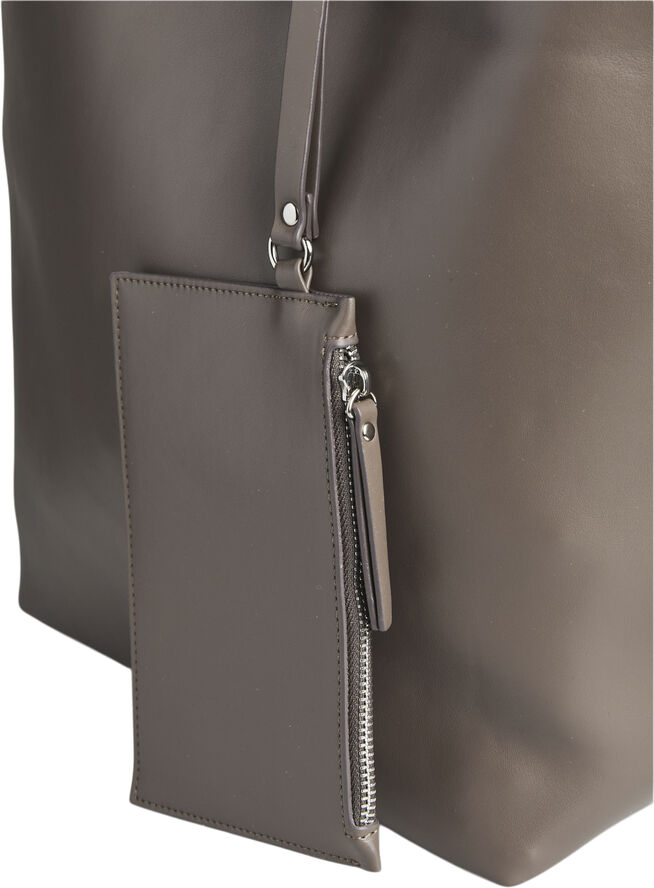 Pieces PCANILLA SHOPPER NOOS Morel