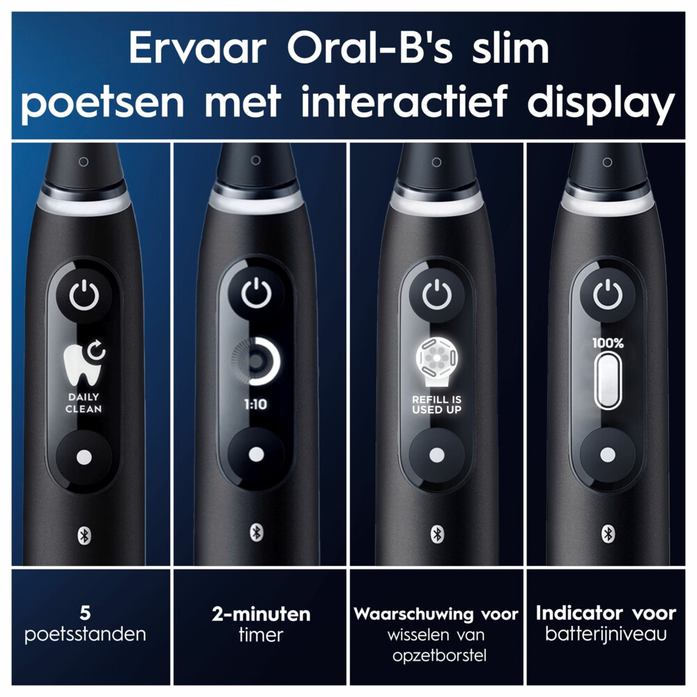 Oral-B Elektrische Tandenborstel iO 6 Duo Zwart & Roze1 set