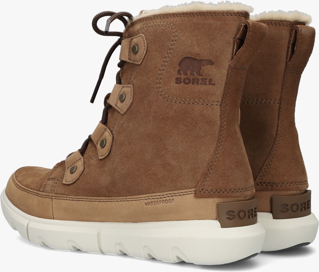SOREL cognac sorel vachtlaarzen sorel explorer ii joan faux fur wp
