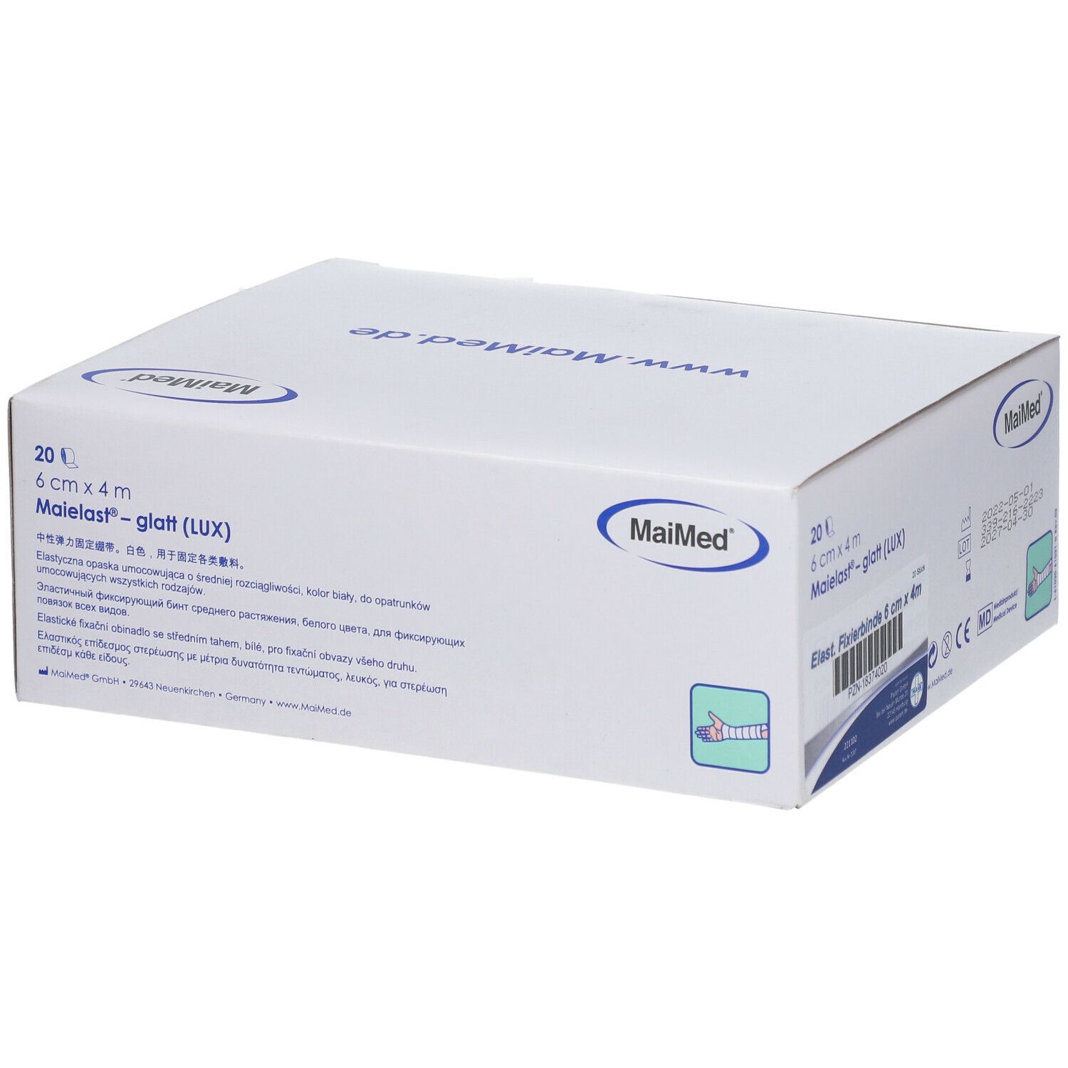 MaiMed® Maielast® - glatt 6 cm x 4 m