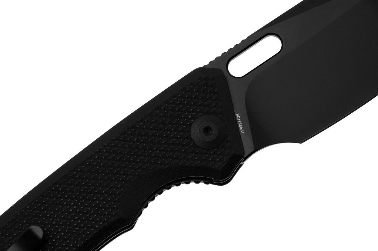 Sencut GlideStrike S23018-1 Black G10, zakmes