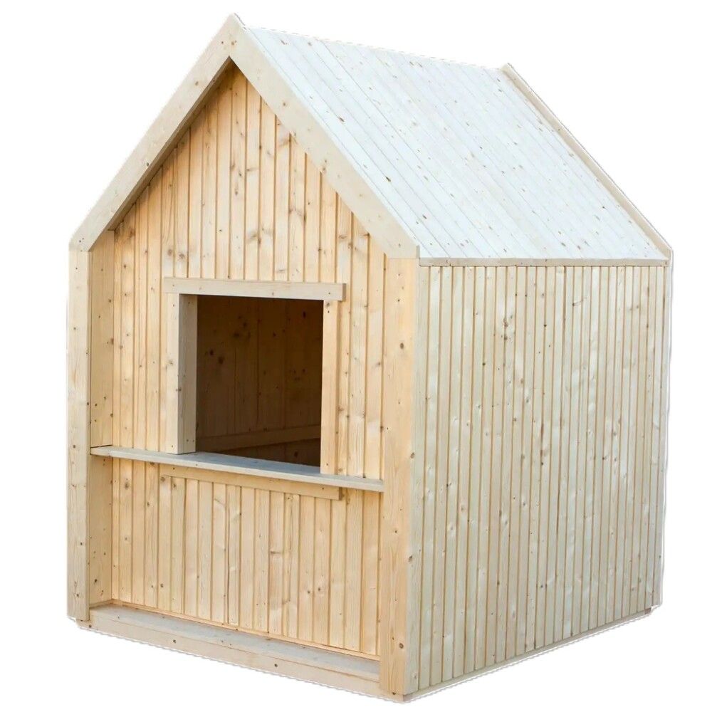 LEKEHUS PLUS CLASSIC INKL. TAKPAPP/ALULISTER 144X124CM