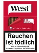 West Zigarillos Red Filter Cigarillos