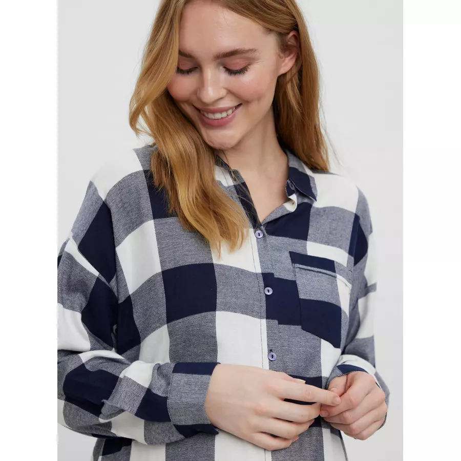 VERO MODA Umstandshemd VMMKELLY Navy Blazer