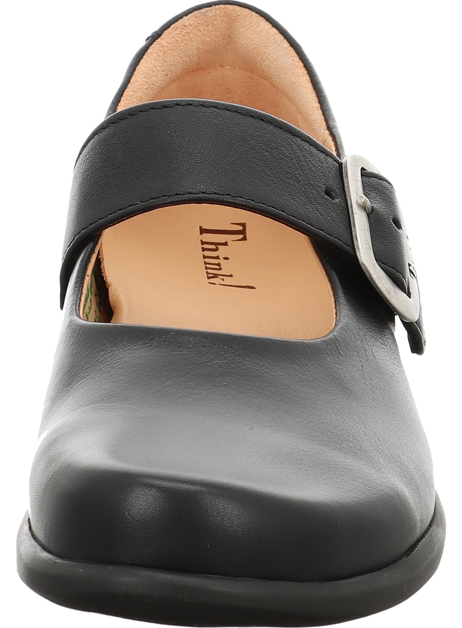Think! Riemchenballerina »Spangenballerina PENSA«  Festtagsschuh, Berufsschuh, Klettschuh mit Wechselfussbett