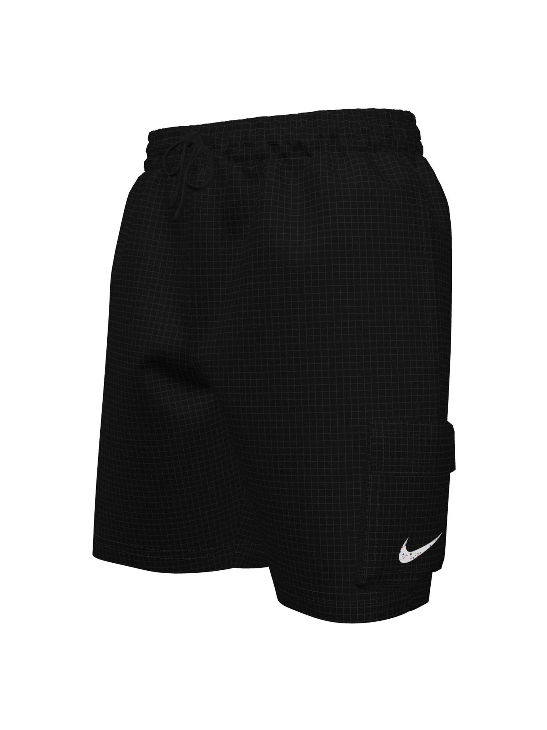 Zwart - Nike Voyage cargozwembroek van 6 inch
