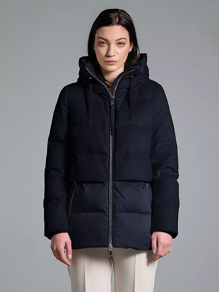 DUNO Daunensteppjacke KEIKO dunkelblau