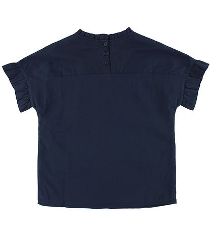 Tommy Hilfiger T-shirt - Navy m. Fl?sekant
