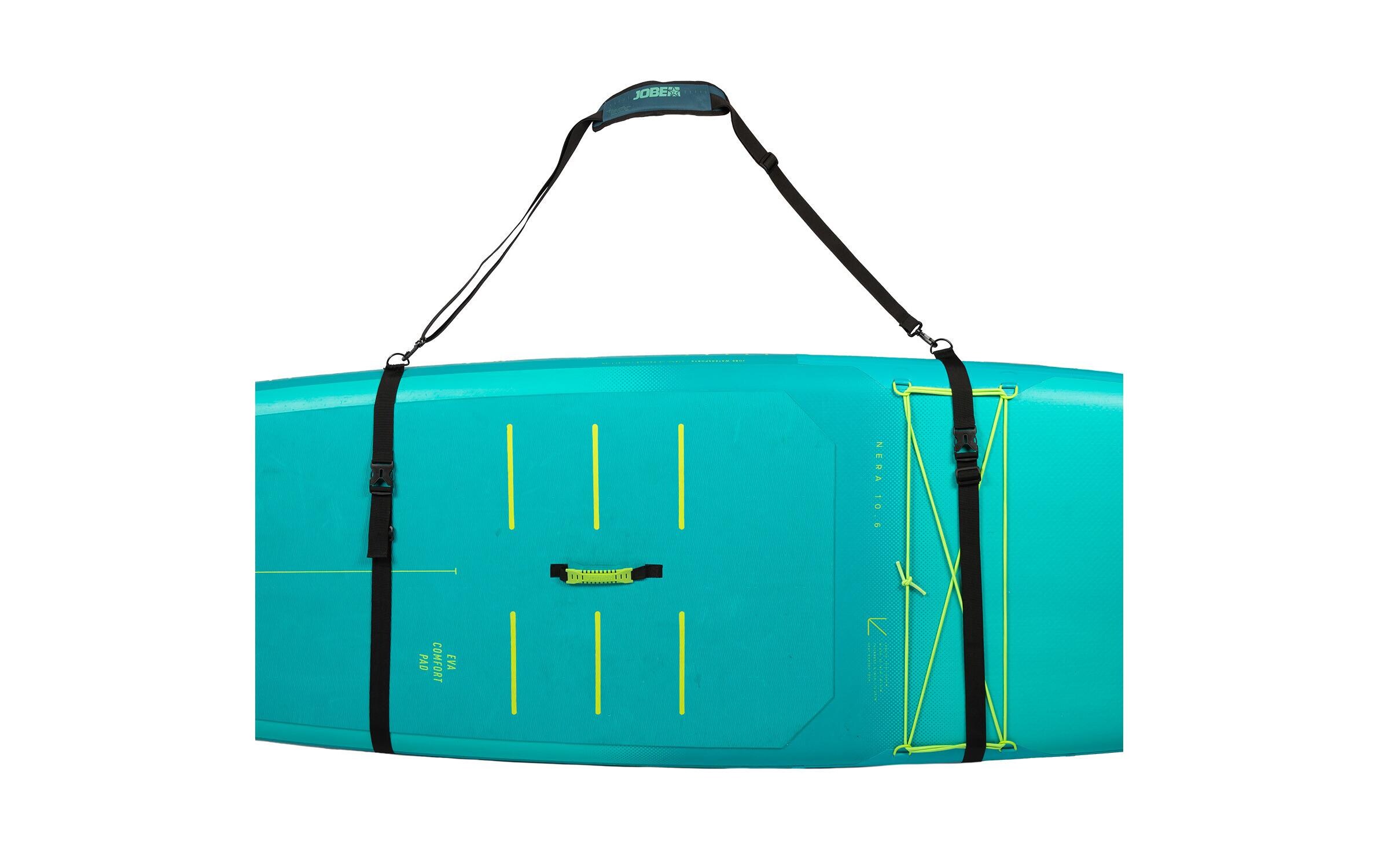 Kayak und SUP Carry Strap SchwarzPraktischer Tragegurt für einfachen Transport von Kajaks und SUP-Boards