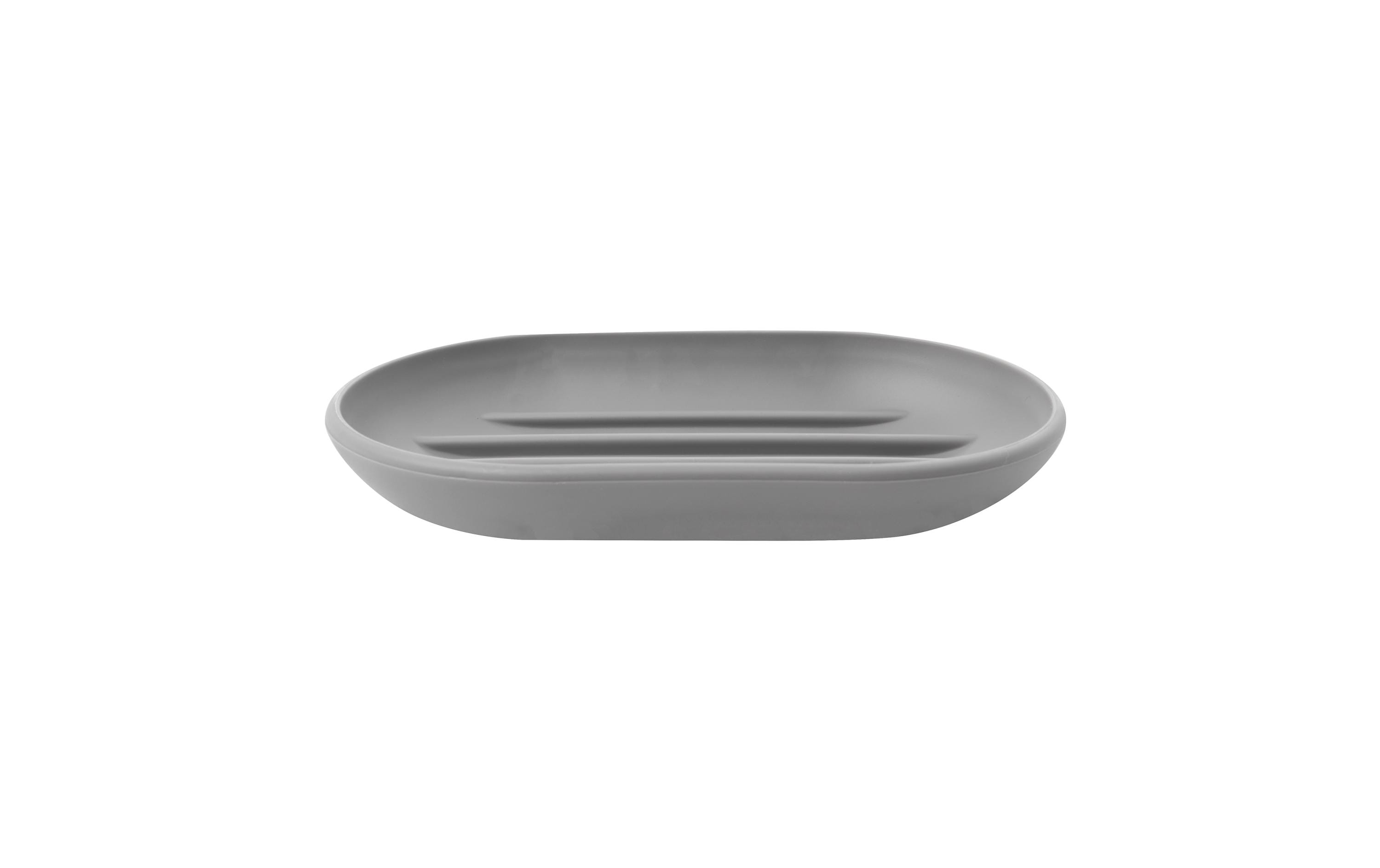 Seifenschale Touch GrauSeifenschale aus ABS Kunststoff