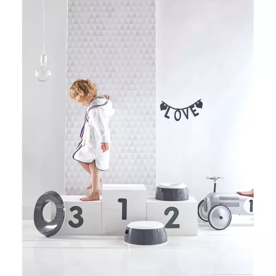 Luma® Babycare Trittschemel Dark Grey
