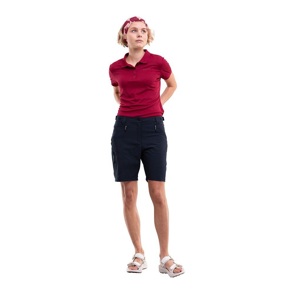 Icepeak BEAUFORT - Short Femme dark blue
