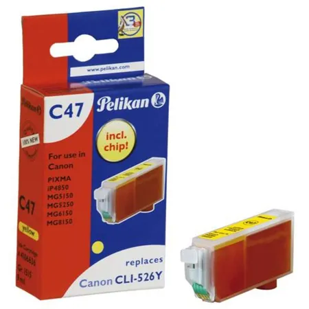 Pelikan Druckerpatrone C47 ersetzt Canon CLI-526, yellow, 9 ml