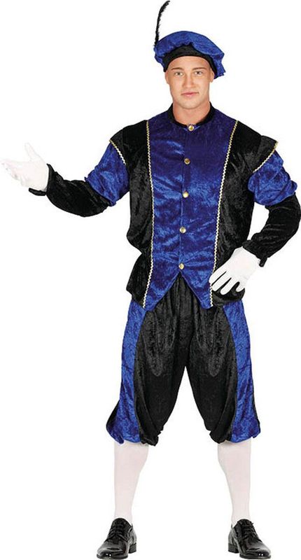 Fiestas Guirca - Pietenpak Piet Precies - Zwart / Blauw - Heren