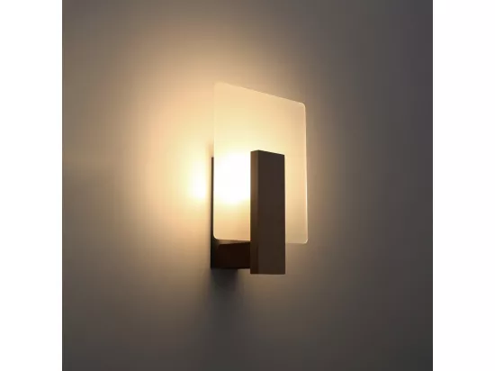 Sollux Lappo Applique Murale Flush Wengé