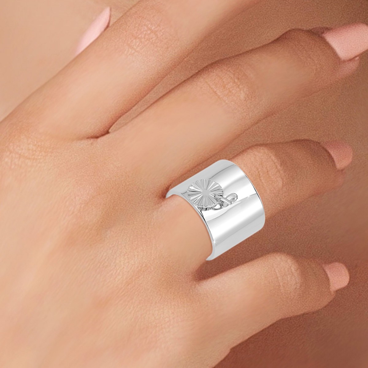 Bague ajustable SC Crystal
