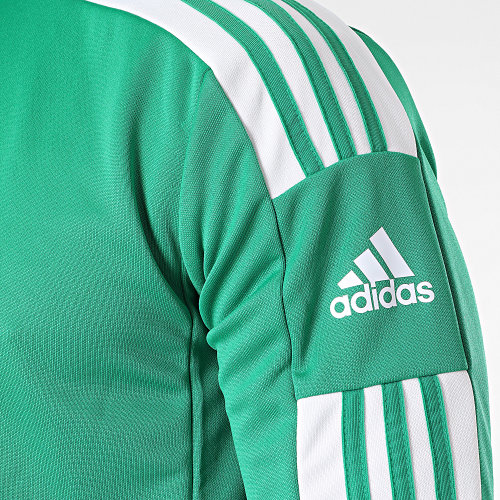 Sweat Col Zippé A Bandes GP6473 Vert