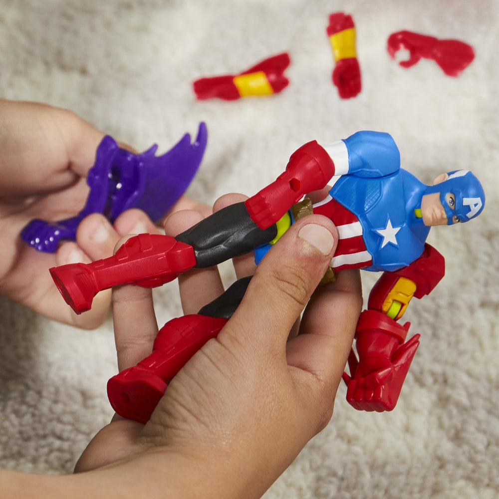 Køb Marvel Avengers MixMashers Figur 12 Cm Captain America