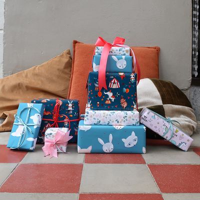 Rouleau papier cadeau couché 0,7 x 2 m 80g BILLIE - Viquel